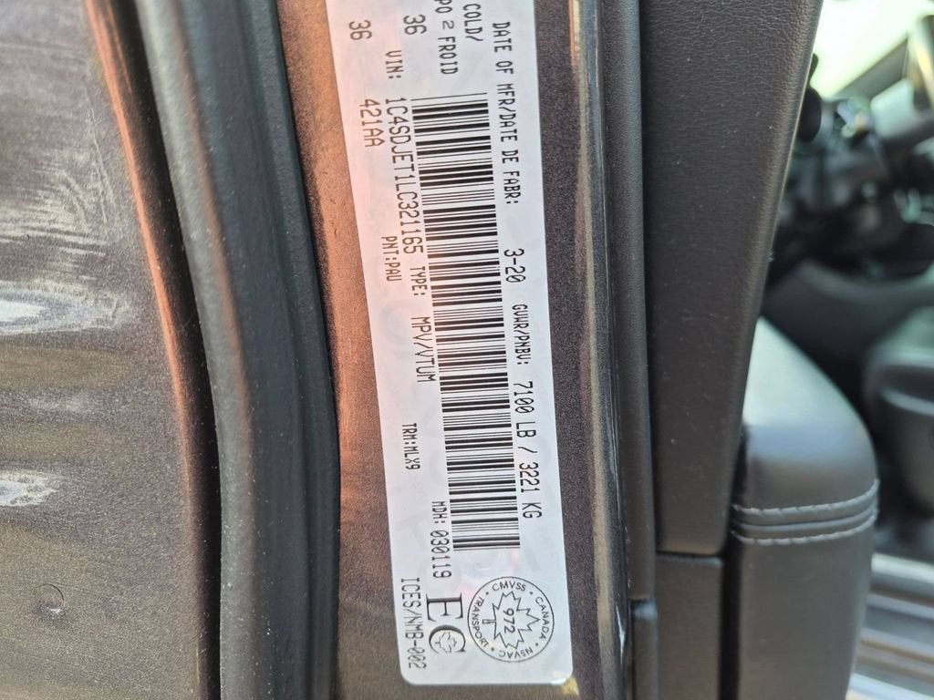 2020 Dodge Durango Citadel