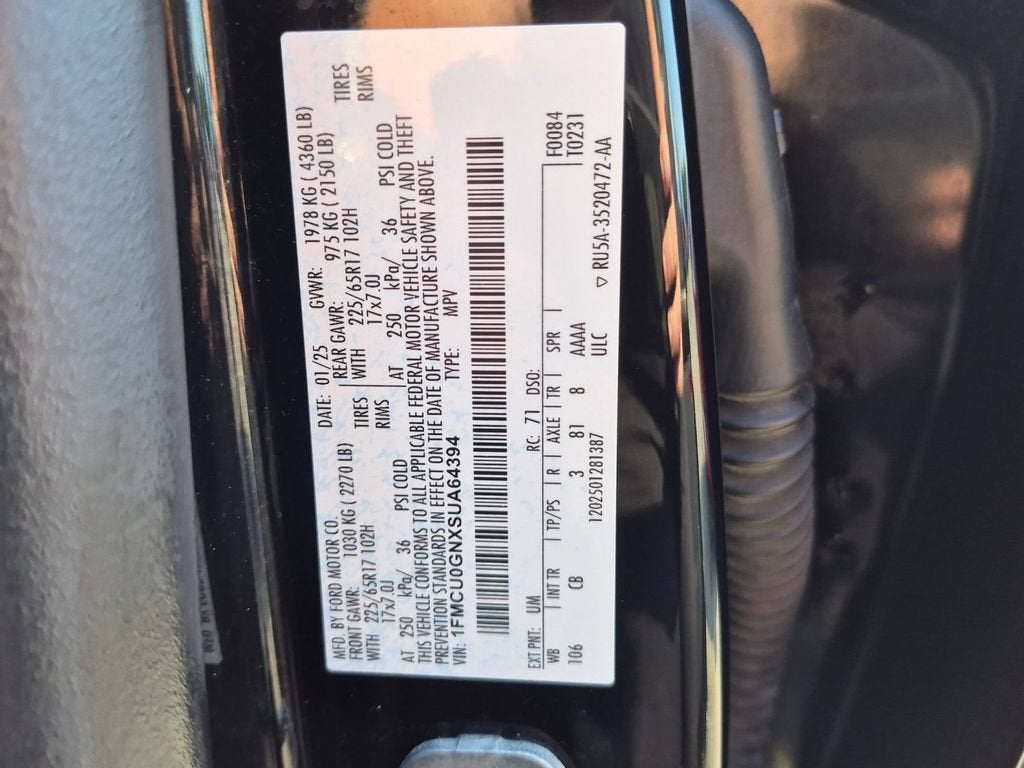 2025 Ford Escape Active