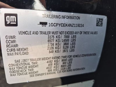 2022 Chevrolet Silverado 1500 LTD Custom Trail Boss