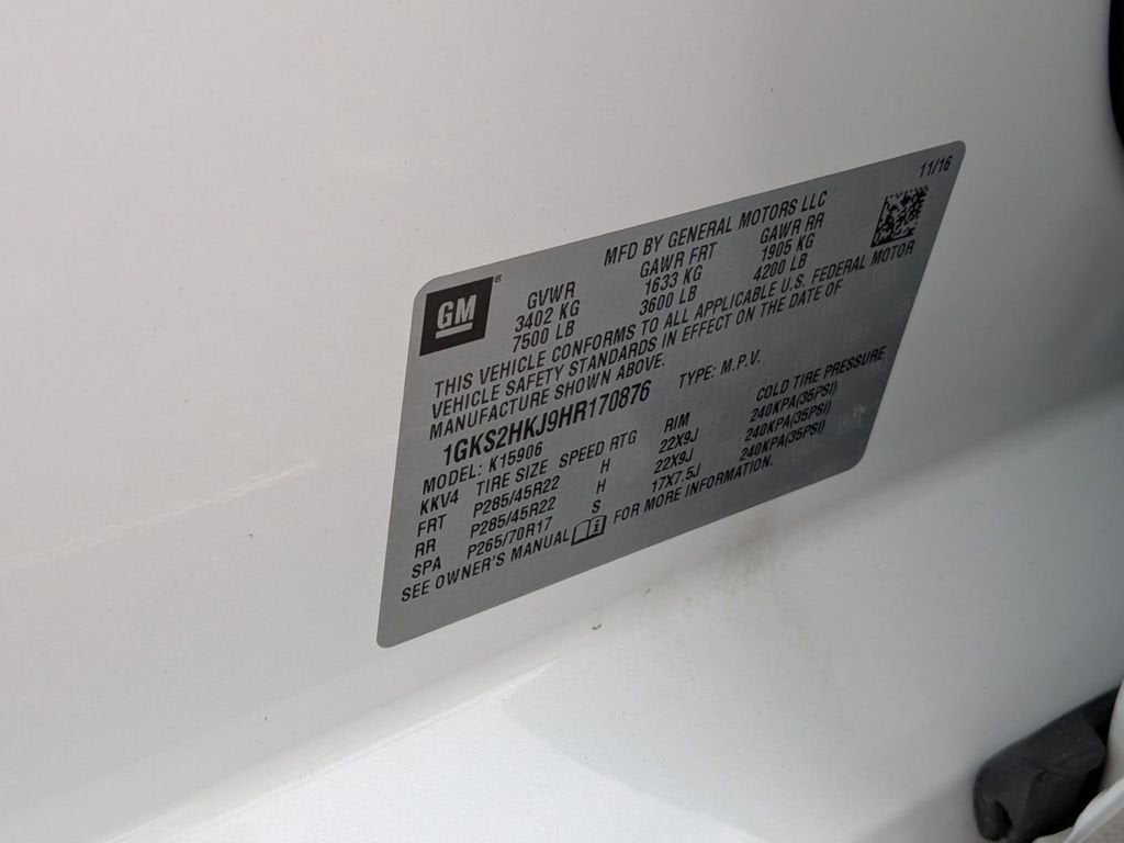 2017 GMC Yukon XL Denali