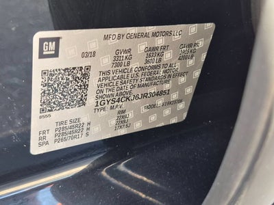 2018 Cadillac Escalade Premium Luxury