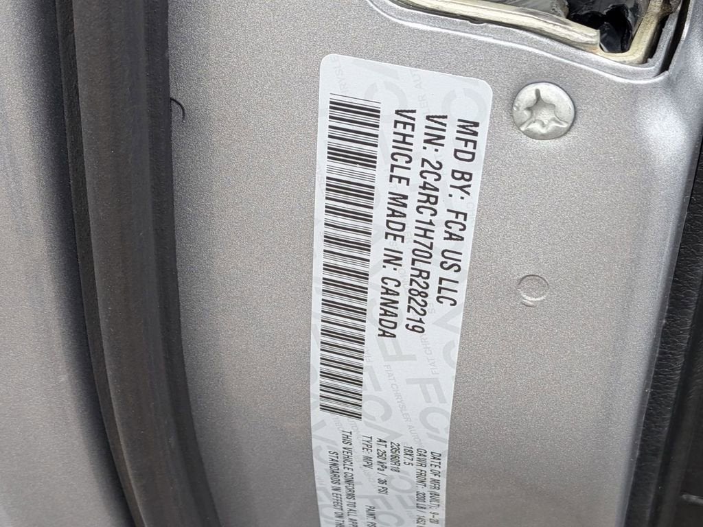 2020 Chrysler Pacifica Hybrid Touring