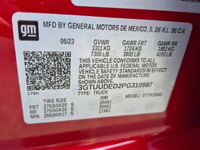2023 GMC Sierra 1500 SLT