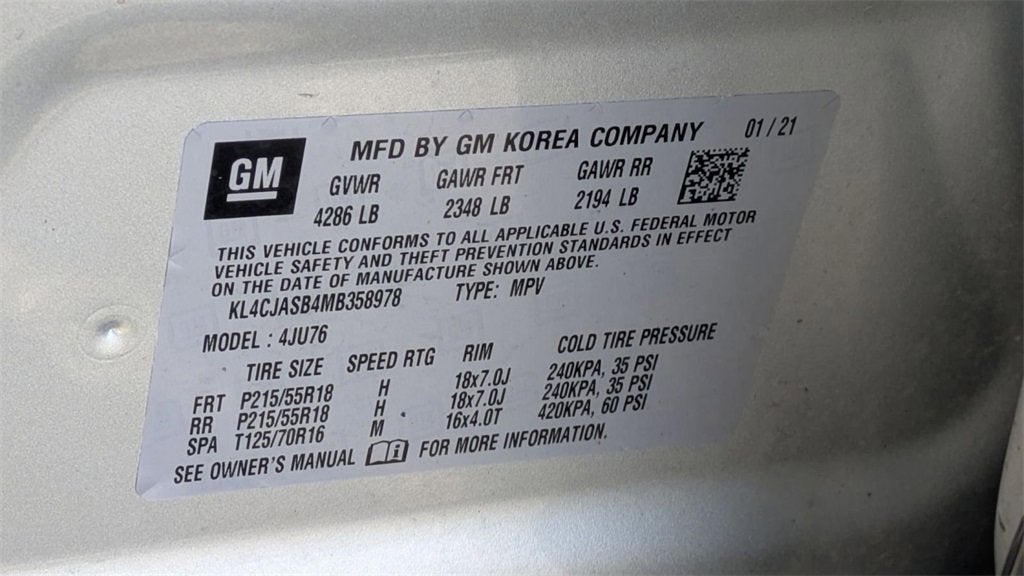 2021 Buick Encore Preferred