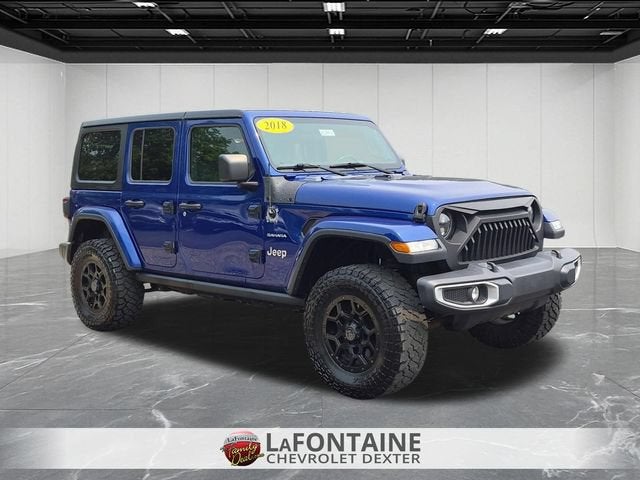 2018 Jeep Wrangler Unlimited Sahara 4x4