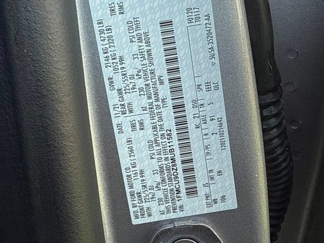 2021 Ford Escape Titanium Hybrid
