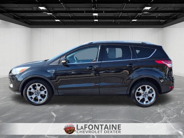 Used 2014 Ford Escape Titanium with VIN 1FMCU9J96EUC13937 for sale in Dexter, MI