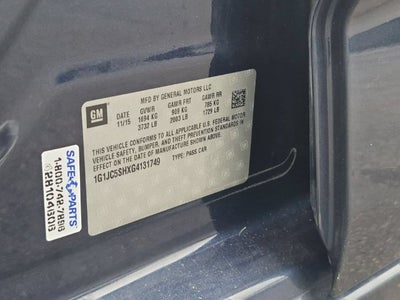 2016 Chevrolet Sonic LT