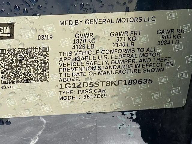 2019 Chevrolet Malibu LT