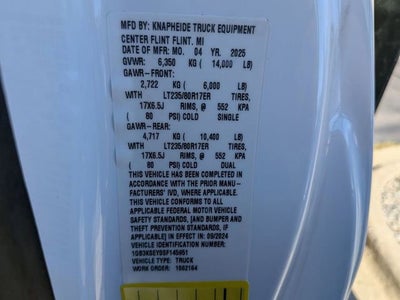 2025 Chevrolet Silverado 3500 HD Chassis Cab Work Truck