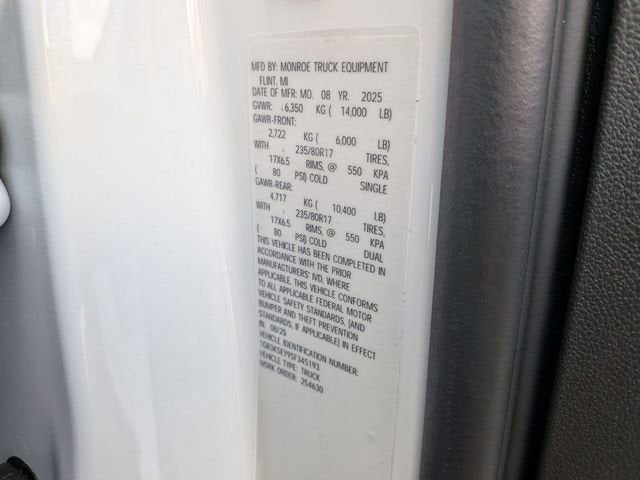 2025 Chevrolet Silverado 3500 HD Chassis Cab Work Truck