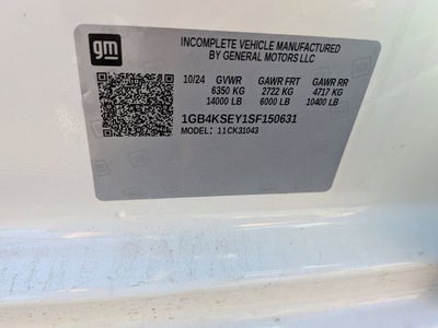 2025 Chevrolet Silverado 3500 HD Chassis Cab Work Truck