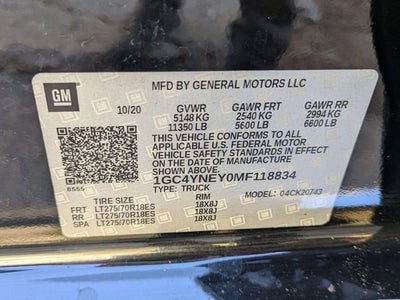 2021 Chevrolet Silverado 2500 HD LT