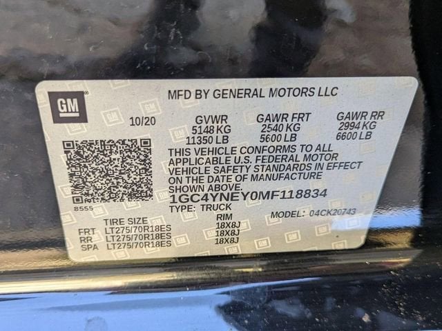 2021 Chevrolet Silverado 2500 HD LT