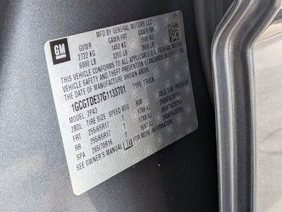 2016 Chevrolet Colorado 4WD Z71