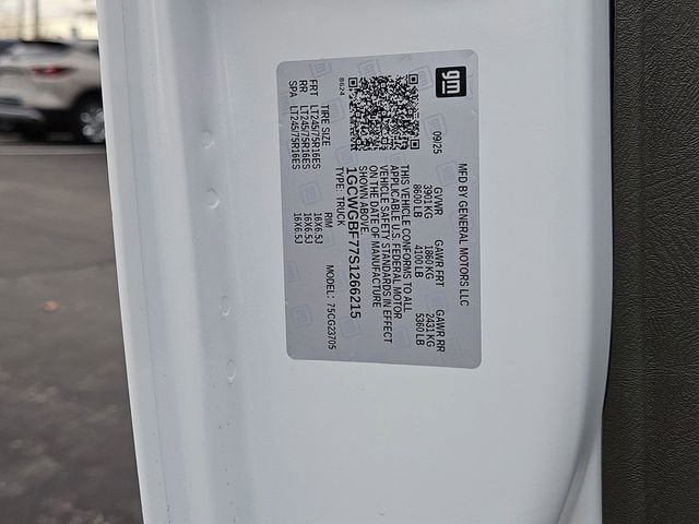 2025 Chevrolet Express Cargo 2500 WT