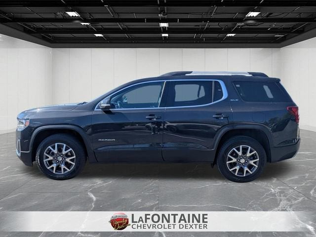 Used 2020 GMC Acadia SLE with VIN 1GKKNRLS9LZ218860 for sale in Dexter, MI