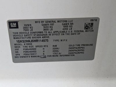 2017 GMC Yukon XL Denali