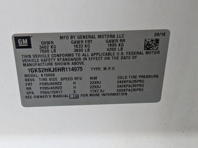 2017 GMC Yukon XL Denali