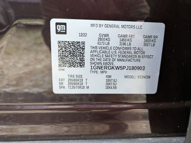 2023 Chevrolet Traverse LT Cloth