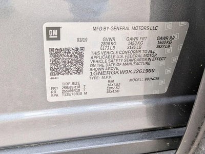 2019 Chevrolet Traverse LT Cloth