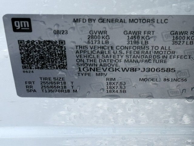2023 Chevrolet Traverse LT Cloth