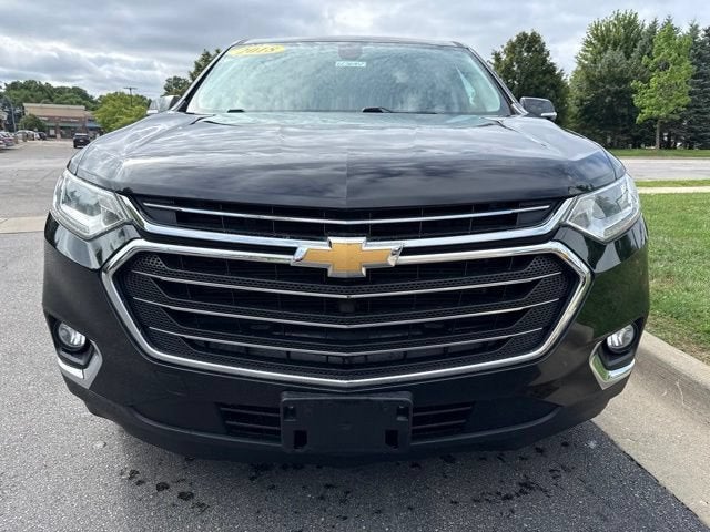 Used 2018 Chevrolet Traverse 3LT with VIN 1GNEVHKW0JJ277015 for sale in Dexter, MI