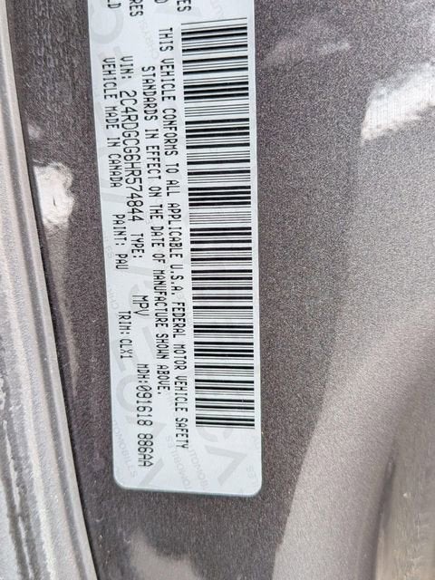 2017 Dodge Grand Caravan SXT