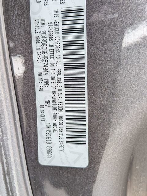 2017 Dodge Grand Caravan SXT