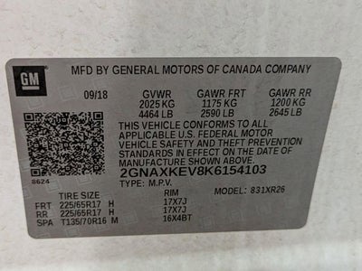 2019 Chevrolet Equinox LT