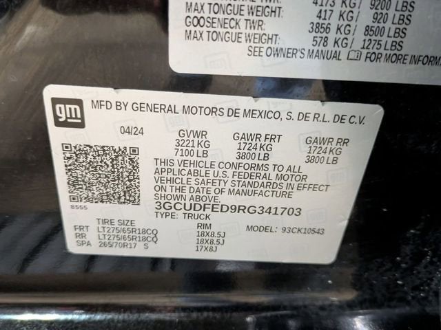 2024 Chevrolet Silverado 1500 LT Trail Boss