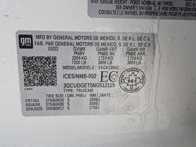 2022 Chevrolet Silverado 1500 LTZ