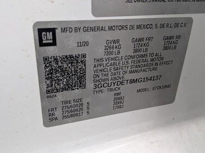 2021 Chevrolet Silverado 1500 LT