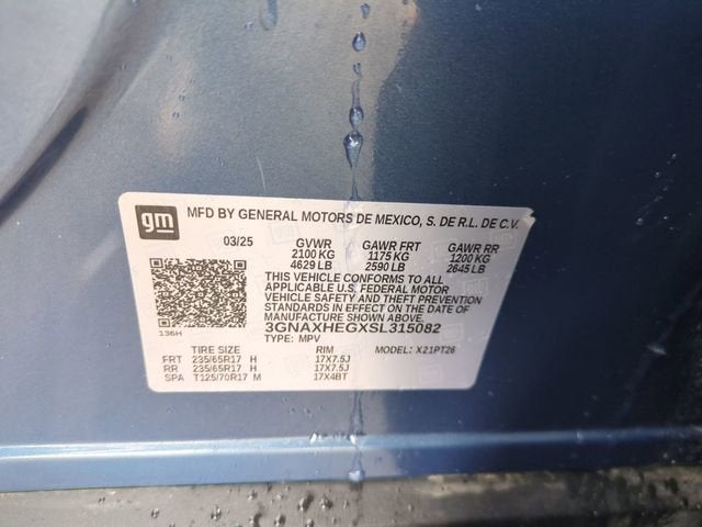 2025 Chevrolet Equinox LT