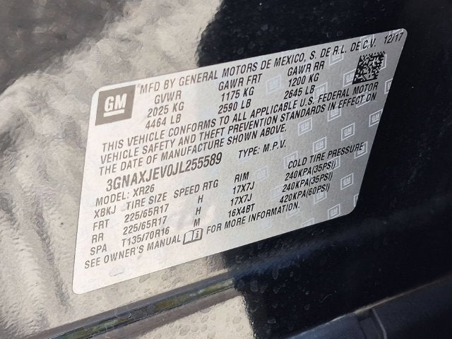 2018 Chevrolet Equinox LT