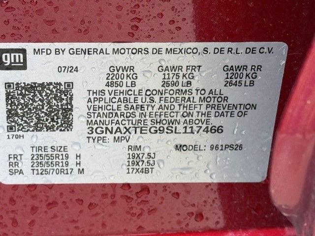 2025 Chevrolet Equinox RS