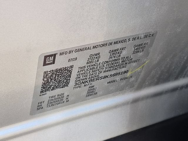 2019 Chevrolet Blazer RS