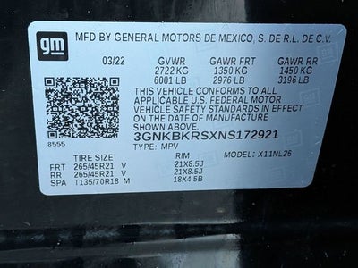 2022 Chevrolet Blazer RS