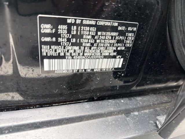 2018 Subaru Outback 2.5i Premium