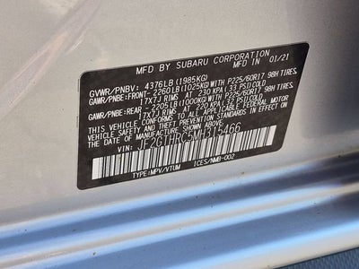 2021 Subaru Crosstrek Sport