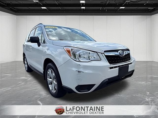 Used 2016 Subaru Forester i with VIN JF2SJABC6GH484868 for sale in Dexter, MI