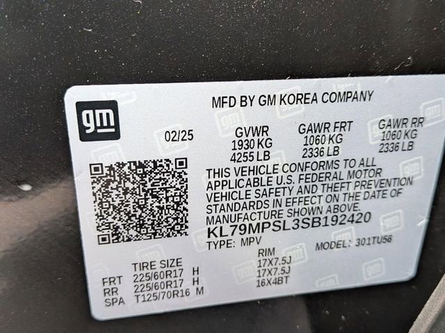 2025 Chevrolet Trailblazer LT