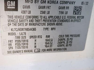 2022 Chevrolet Trax LS