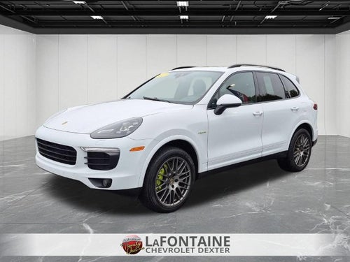 2017 Porsche Cayenne E-Hybrid S Platinum Edition