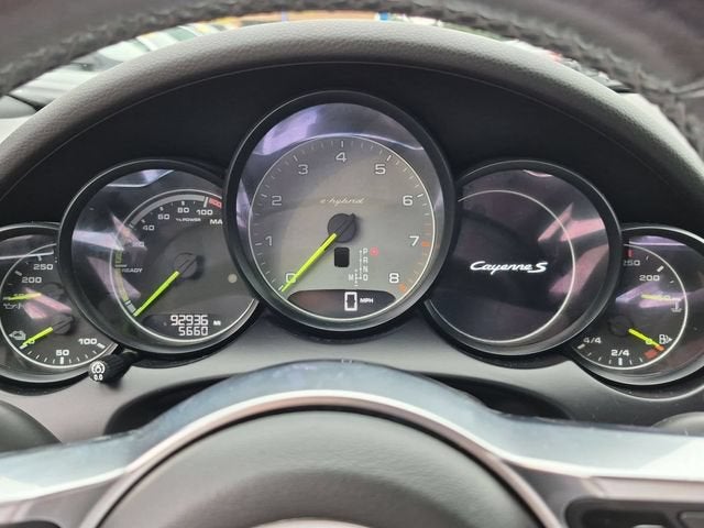 2017 Porsche Cayenne E-Hybrid S Platinum Edition
