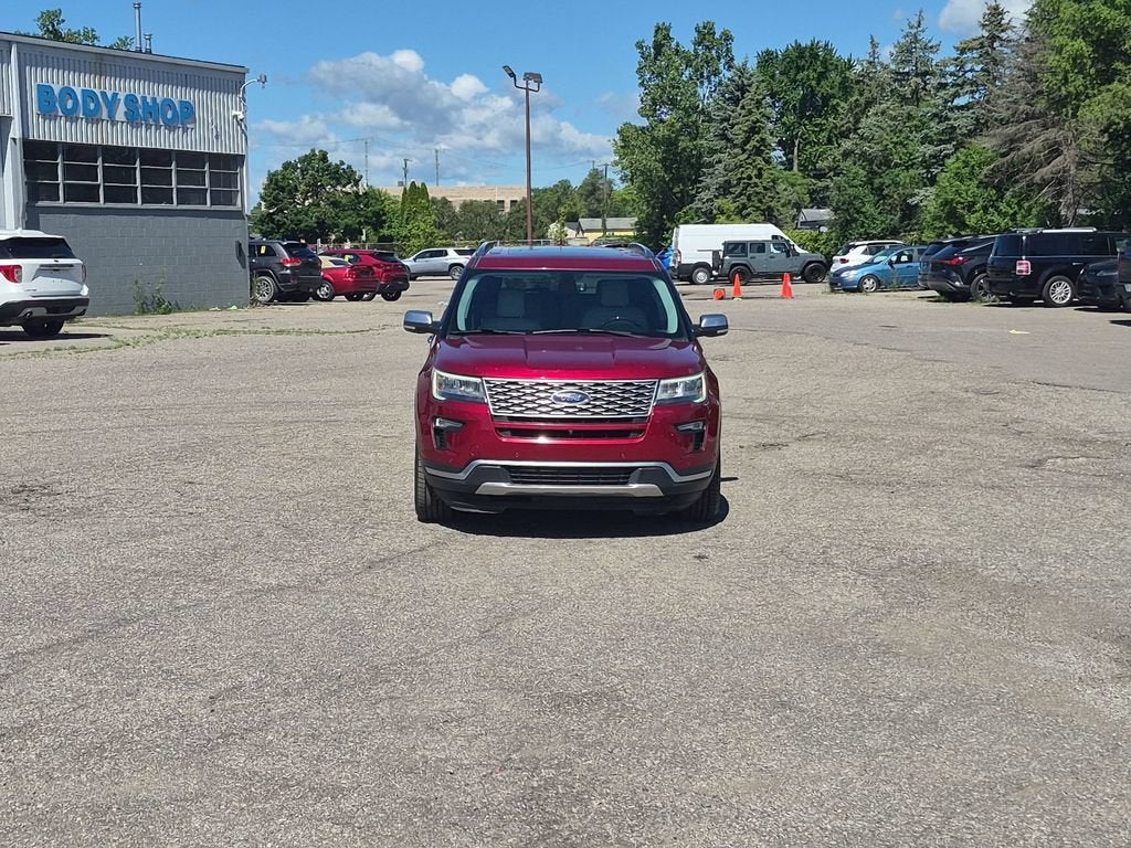 2018 Ford Explorer Platinum