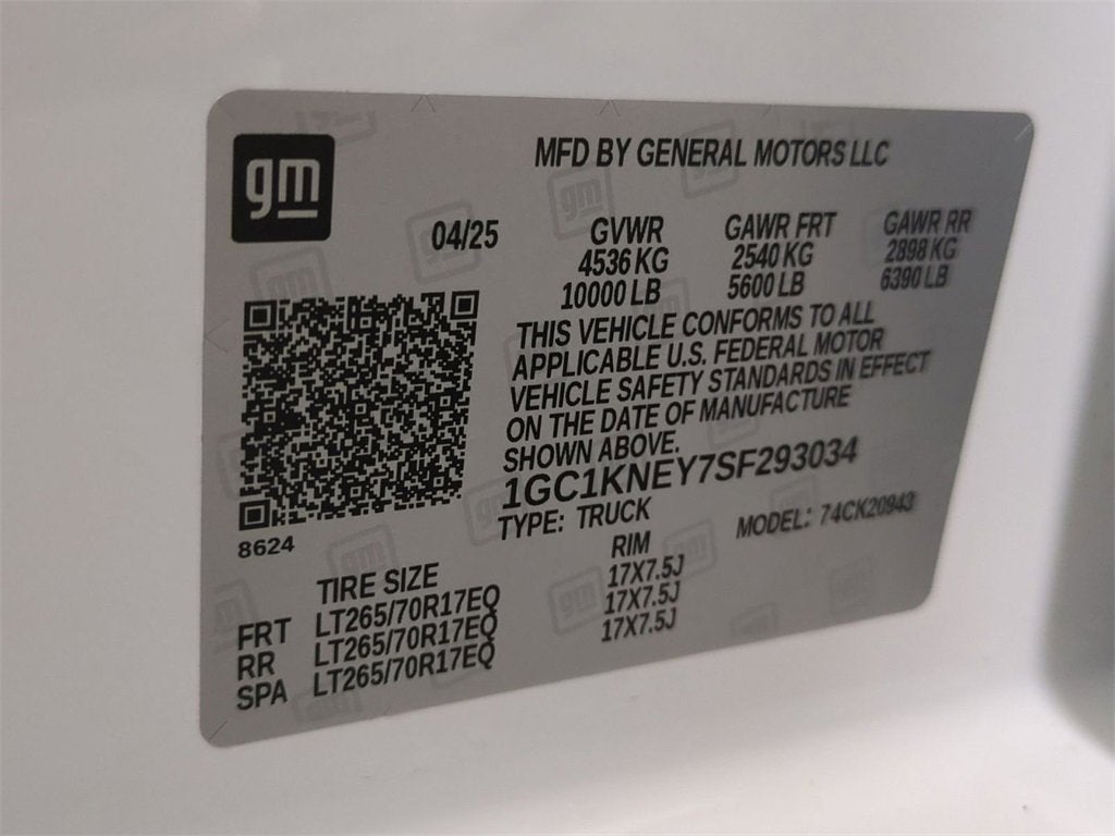 2025 Chevrolet Silverado 2500 HD LT