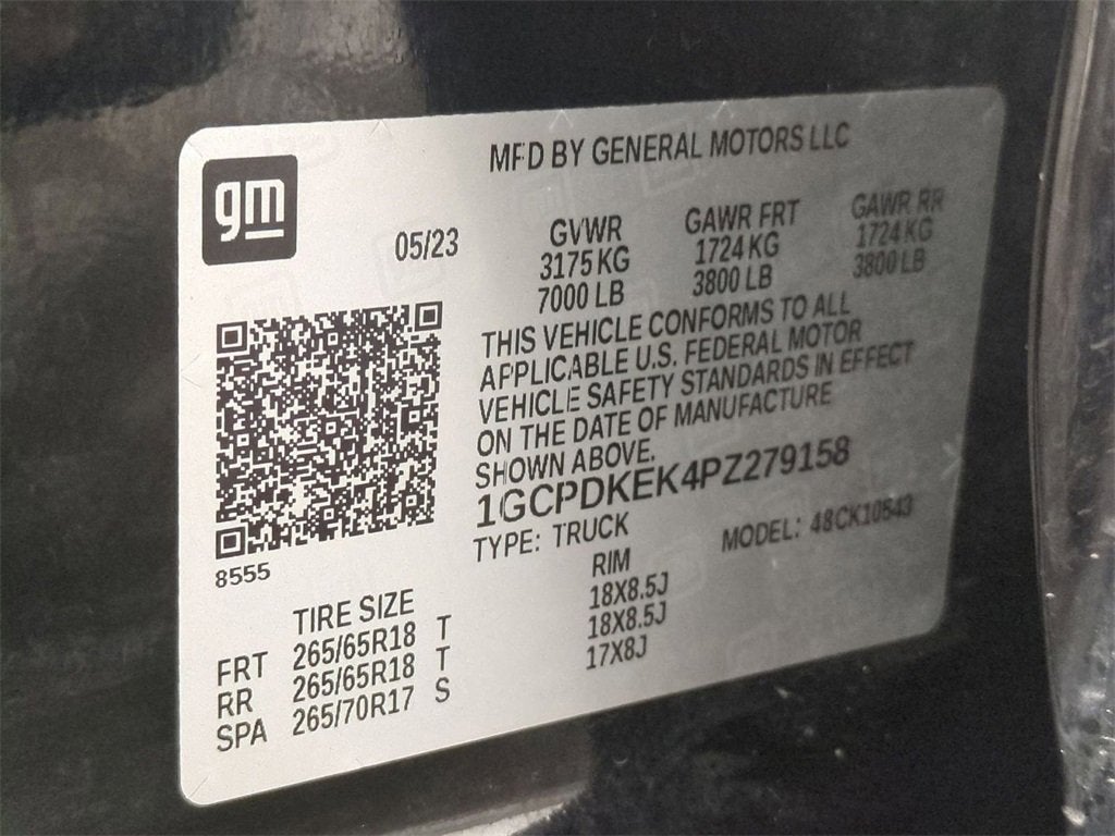 2023 Chevrolet Silverado 1500 LT (2FL)