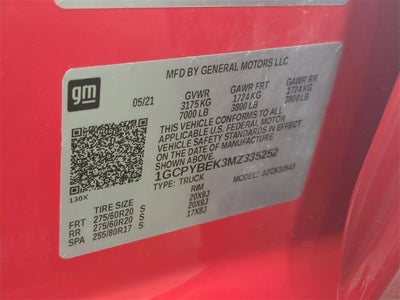 2021 Chevrolet Silverado 1500 Custom