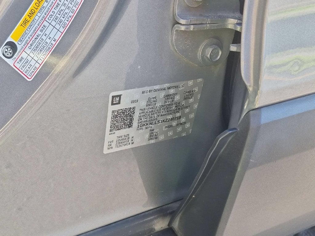 2019 GMC Acadia SLE